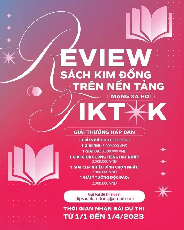 Cuộc thi review sách 60 giây trên nền tảng TikTok