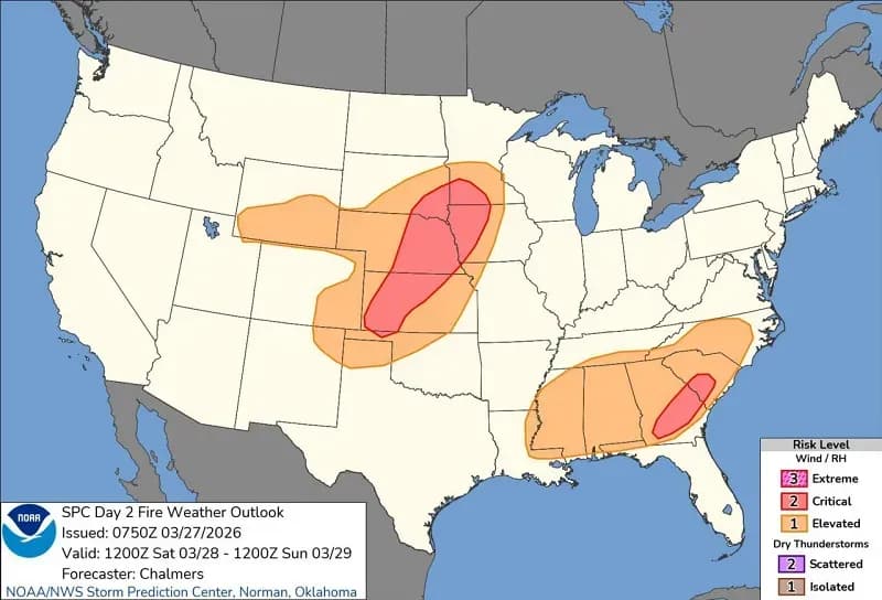 Hoa Kỳ đối mặt nguy cơ cháy rừng diện rộng