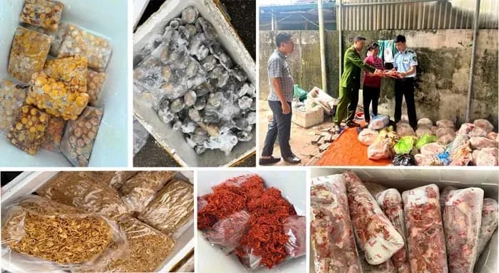 Tiếp tục phát hiện gần 4 tấn thực phẩm không rõ nguồn gốc 