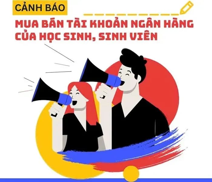 Cảnh báo thủ đoạn lôi kéo học sinh cho thuê tài khoản tiếp tay tội phạm
