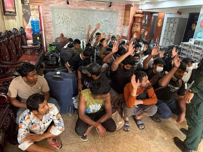 Campuchia bắt giữ 75 người nước ngoài khi truy quét ổ lừa đảo