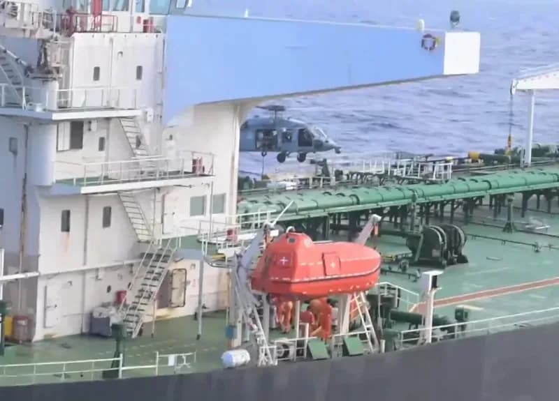 Hoa Kỳ chặn tàu chở dầu liên quan Venezuela tại vùng biển Ấn Độ Dương