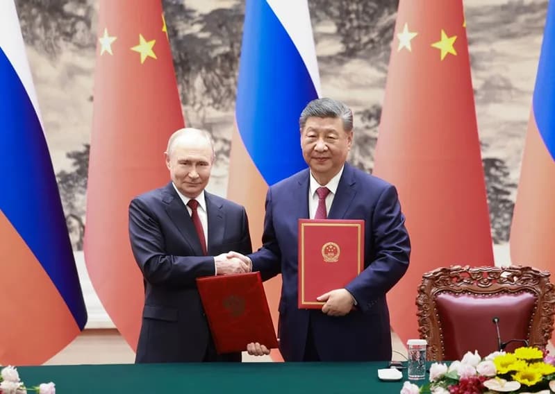 Nga - Trung ký hàng chục văn kiện, quan hệ đạt “tầm cao chưa từng có” 