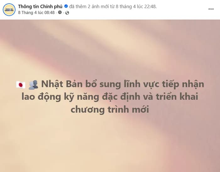 Nhật Bản mở rộng lĩnh vực tiếp nhận lao động Việt
