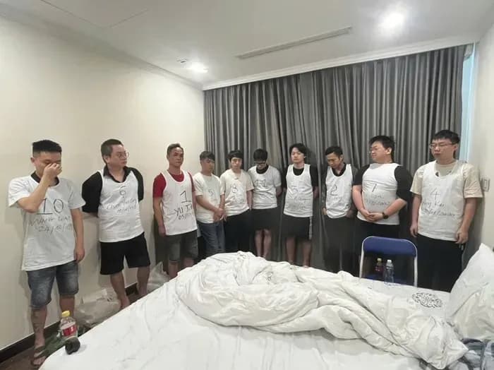 Việt Nam: Phát hiện 11 người Trung Quốc, nghi đang hoạt động lừa đảo 