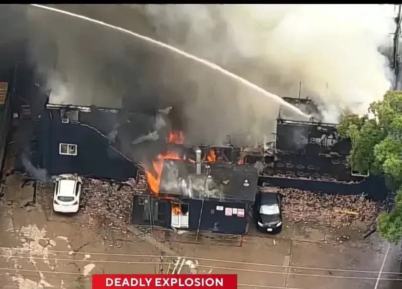 Texas: Nổ sập chung cư ở Dallas do rò rỉ khí gas, 3 người tử vong