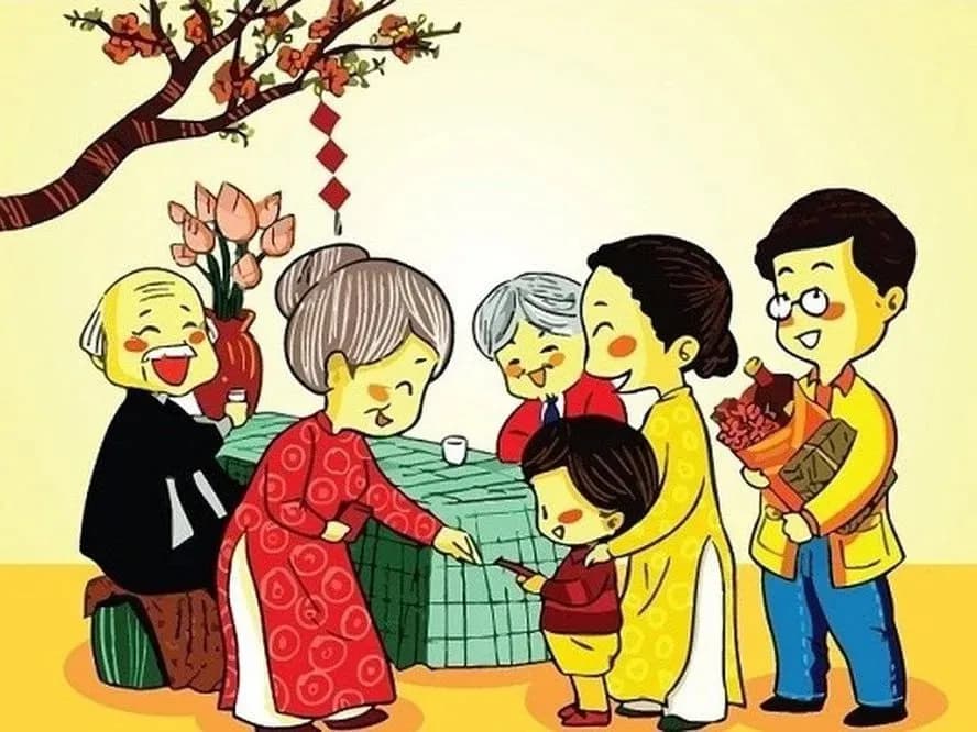 Những diều thú vị về phong tục lì xì ngày Tết