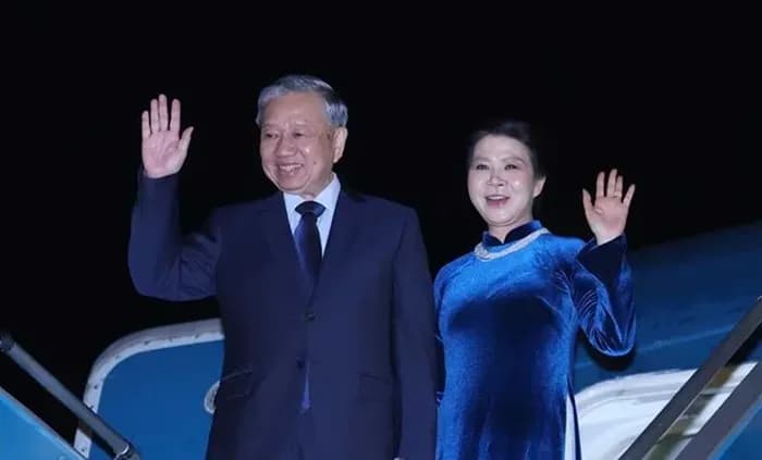 Tổng Bí thư, Chủ tịch nước Tô Lâm lên đường thăm Trung Quốc
