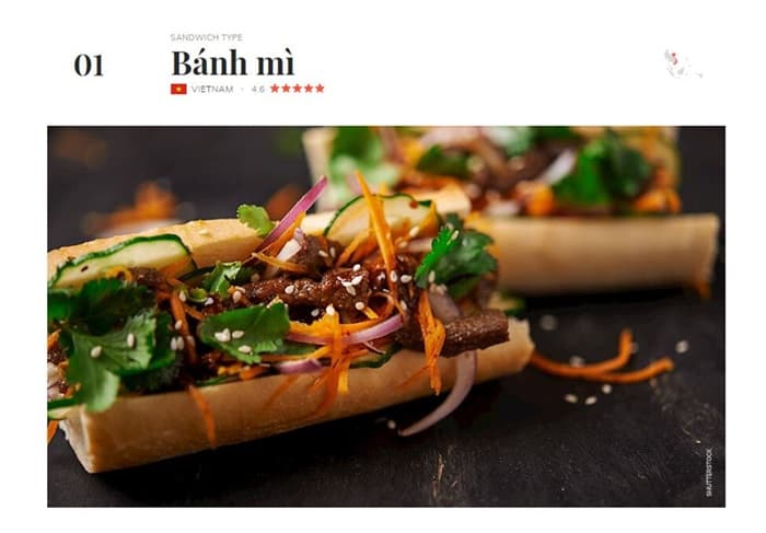 Bánh mì Việt Nam: Top 1 bánh mì kẹp ngon nhất thế giới