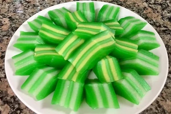 Bánh da lợn – Món bánh tầng tầng lớp lớp của tuổi thơ